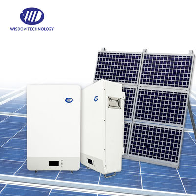 100AH 200AH আবাসিক শক্তি সঞ্চয়স্থান 5kWh 10kWh 48V পাওয়ারওয়াল অফ গ্রিড
